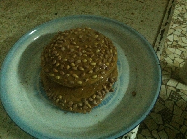 peanut butter cake!